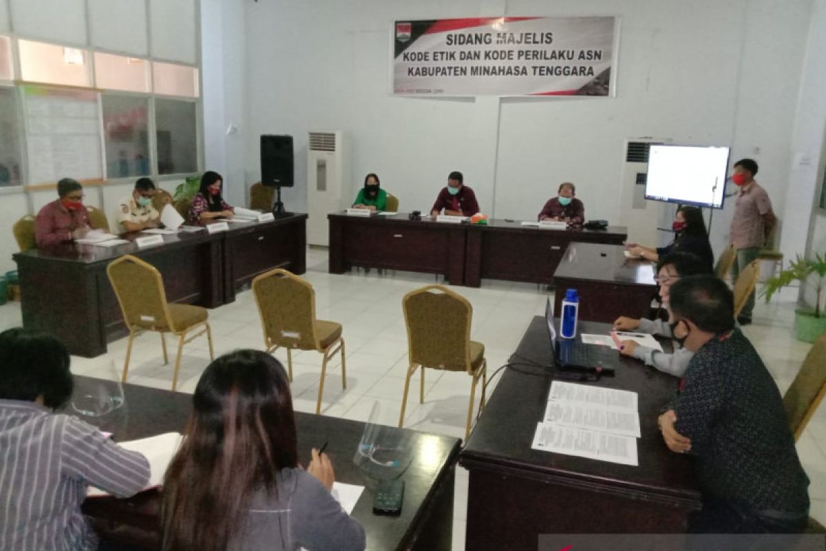 Tiga ASN di Minahasa Tenggara jalani sidang kode etik