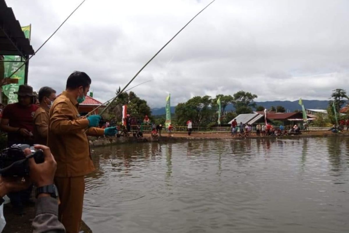 Di Bener Meriah digelar Festival Mancing Tradisional dan Panen Raya Ikan