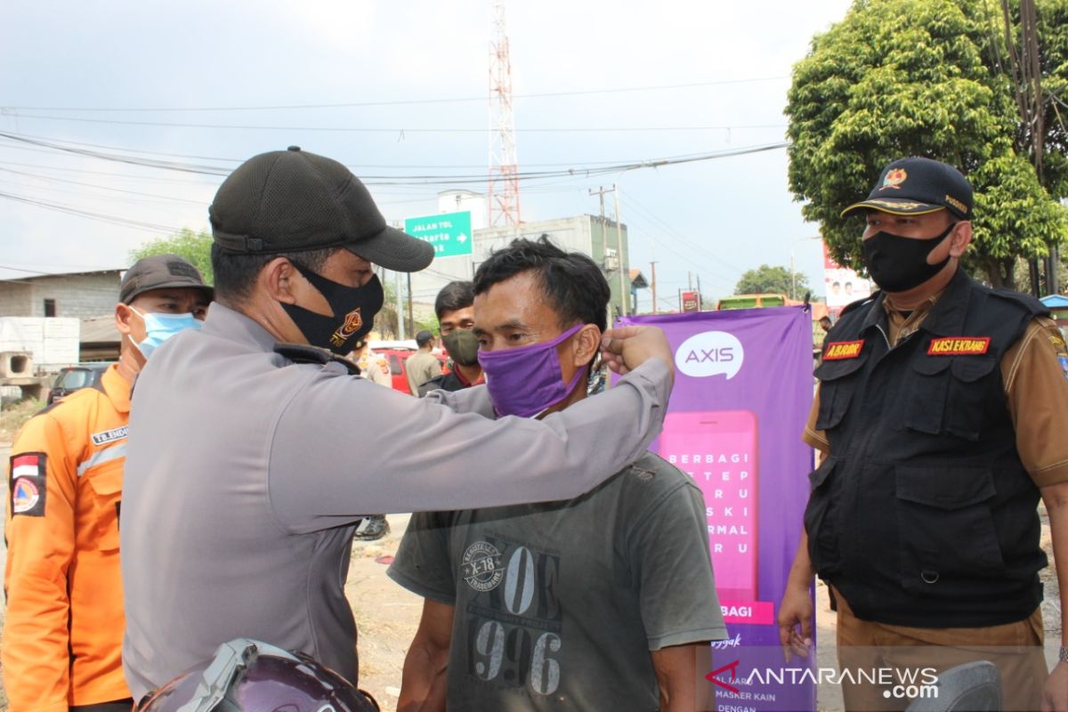 Razia prokes, GTPP Kabupaten Serang sanksi puluhan pelanggar