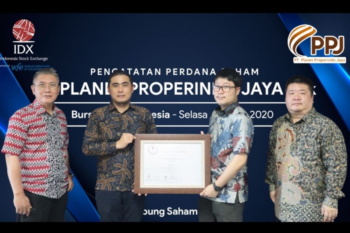 Planet Properindo Jaya resmi melantai di bursa