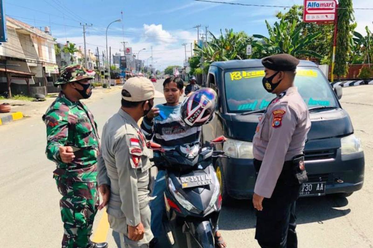 Polda Sulawesi Barat jaring puluhan pelanggar protokol kesehatan