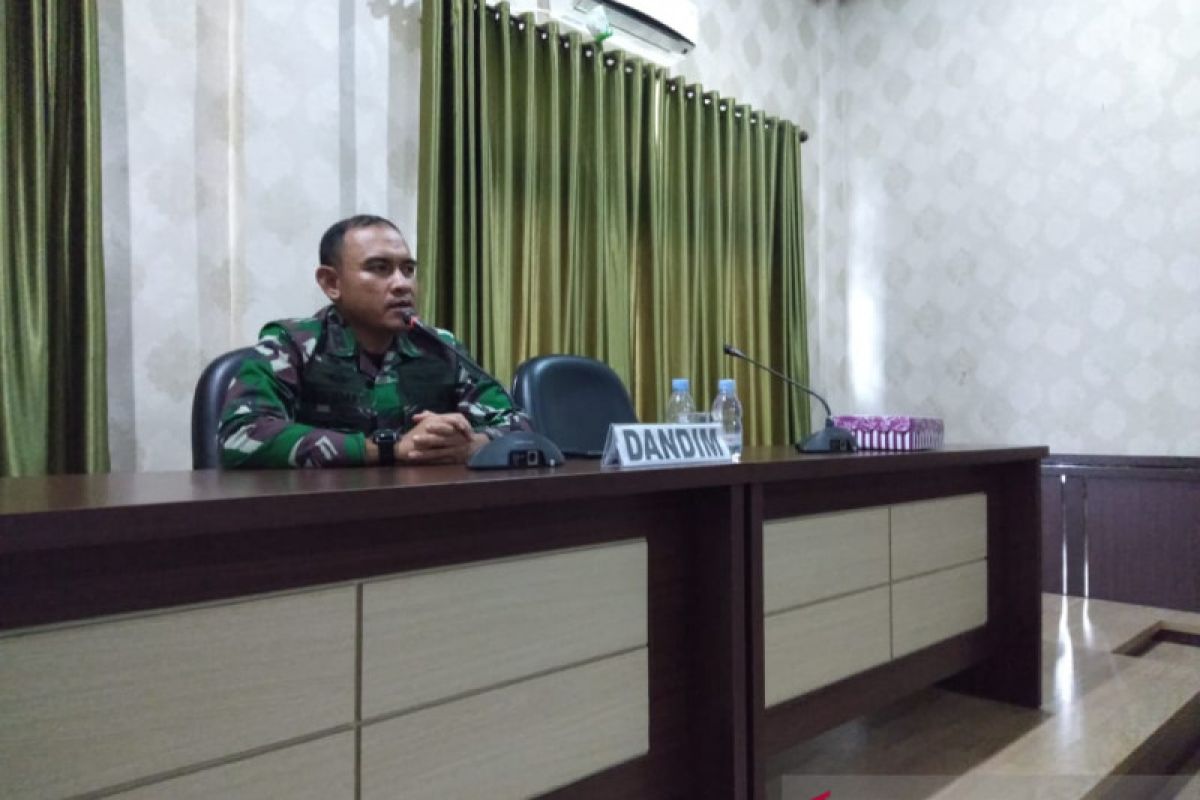 Dandim: Hubungan TNI dengan Pers baik