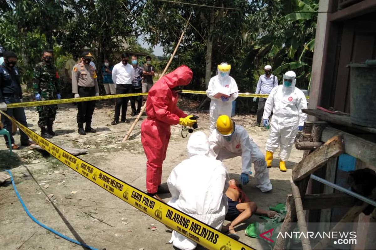 Warga Belinyu diketahui meninggal di belakang rumah