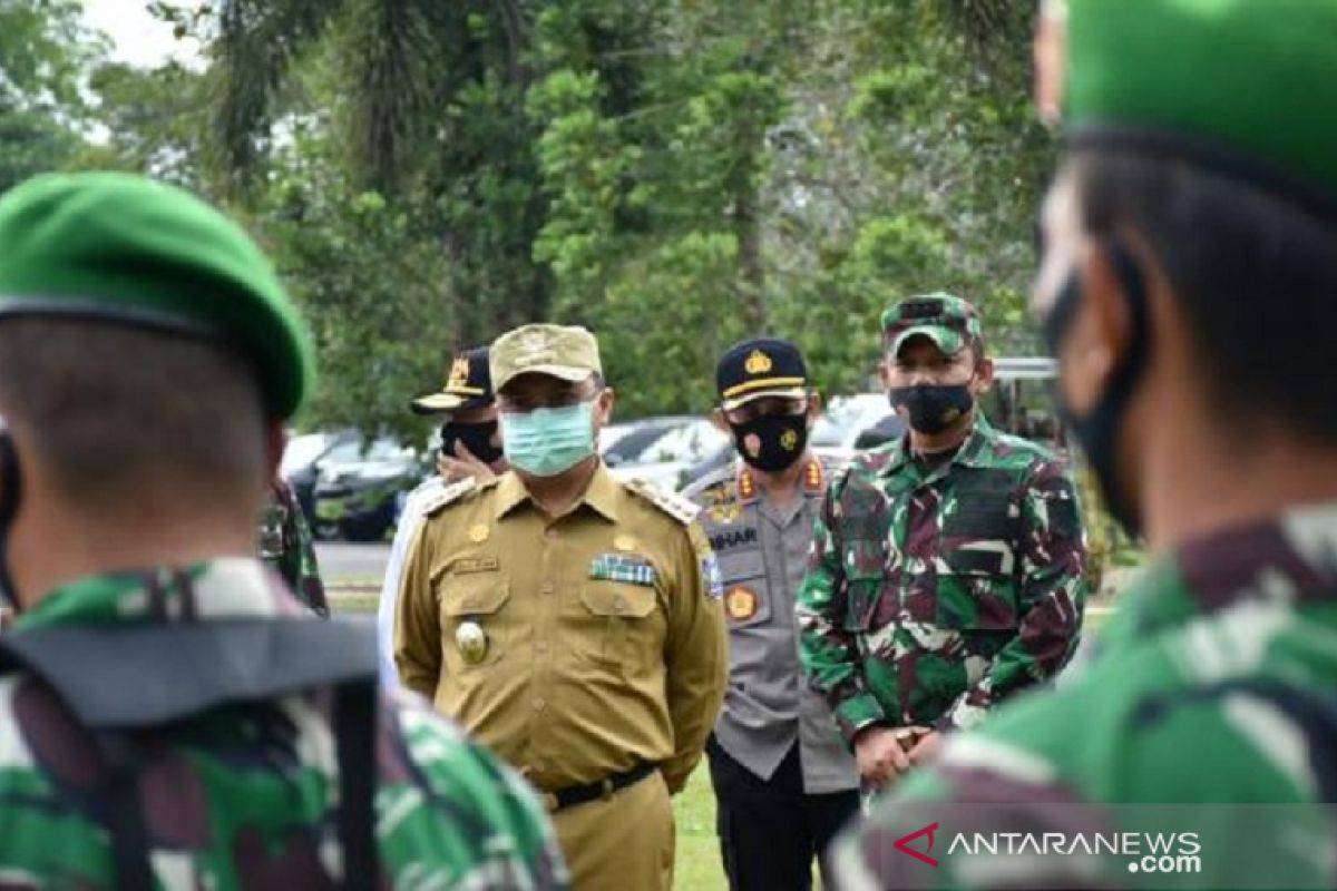 Gubernur Babel tinjau pengamanan Pilkada 2020 di Bangka Selatan