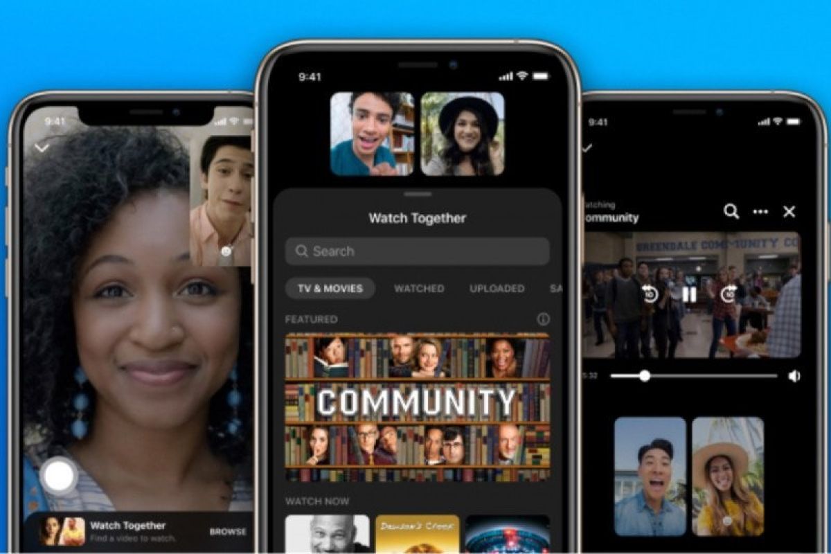 Fitur baru, Facebook dalam aplikasi Messenger tambah "Watch Together" untuk nonton bareng