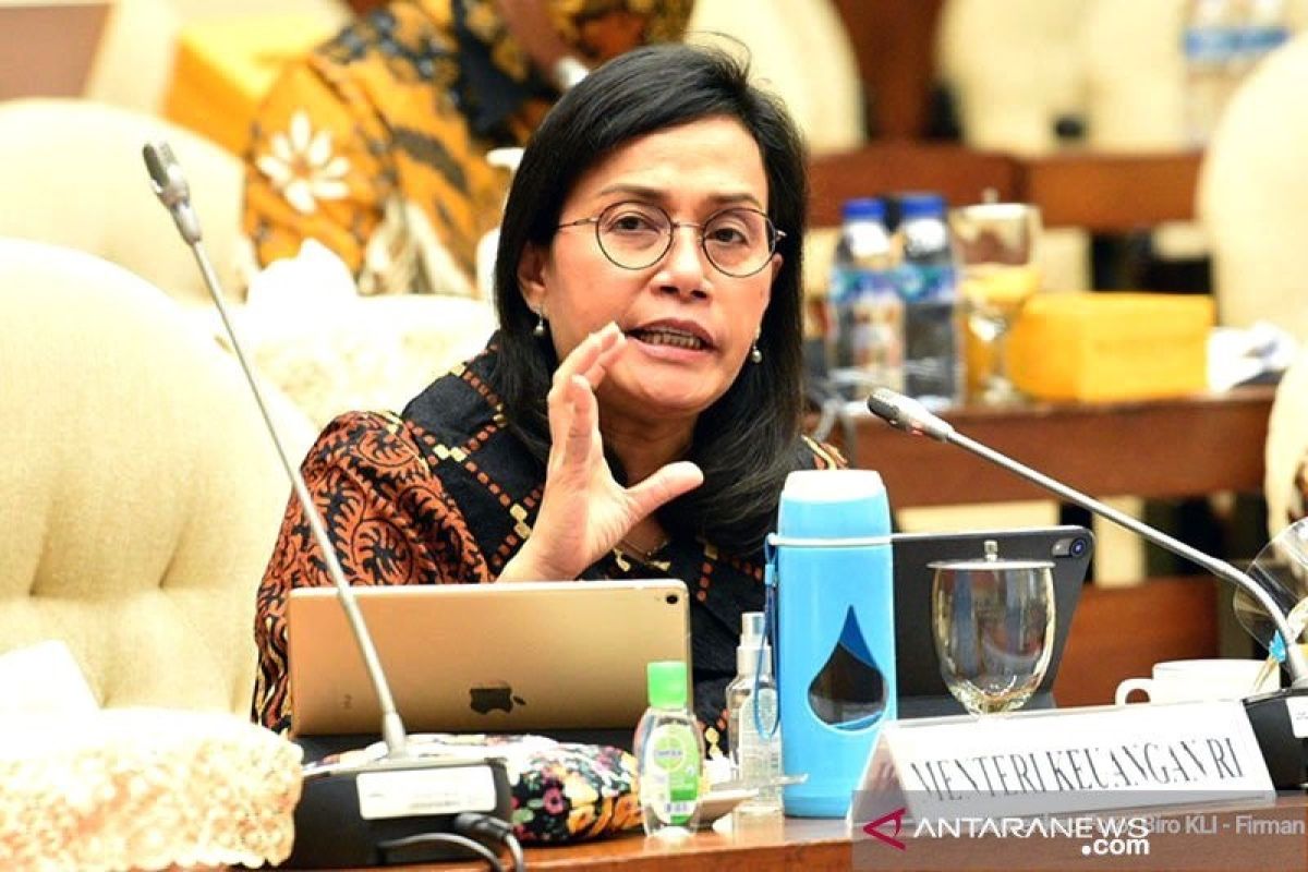 Menkeu: Pendapatan negara hingga Agustus 2020 capai Rp1.034,1 triliun