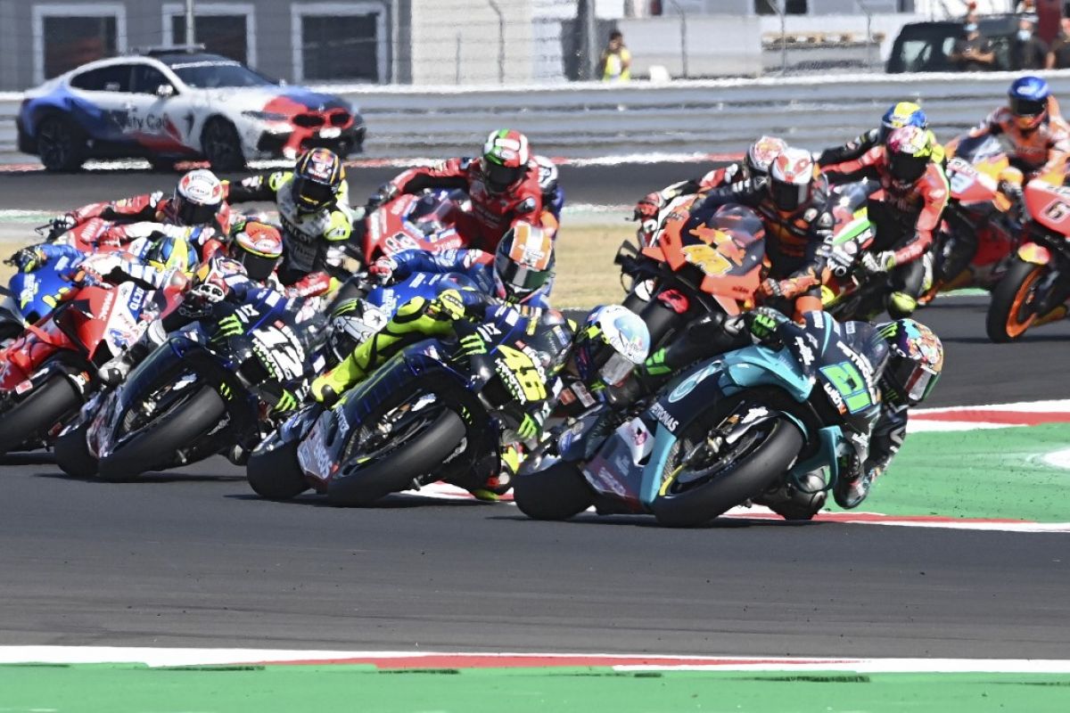 Sembilan pebalap berebut puncak klasemen MotoGP di GP Emilia Romagna