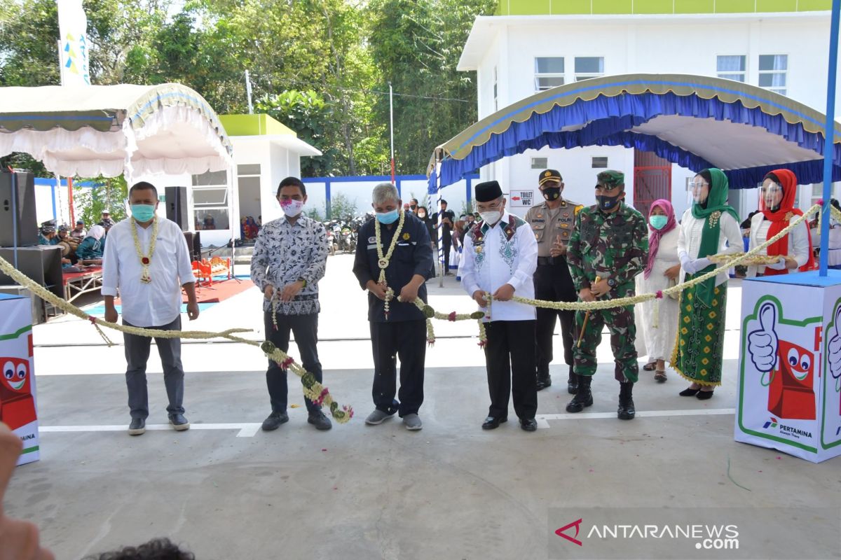 Video - Bupati HSS resmikan SPBU satu harga di Angkinang dan Simpur