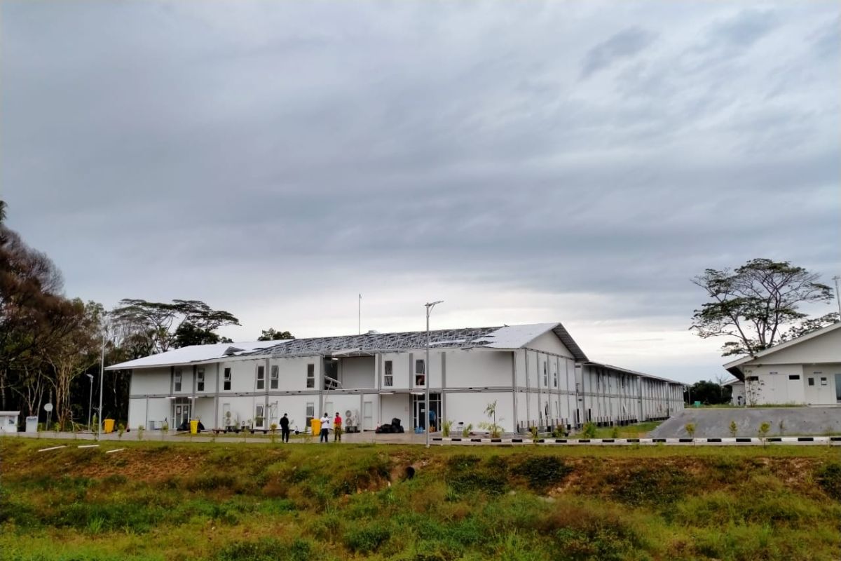 Rumah Sakit Galang rusak