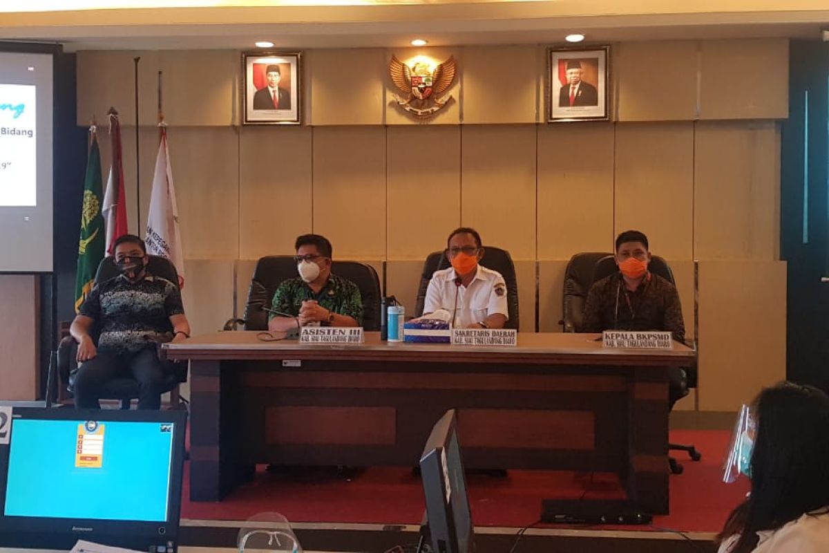 Sebanyak 131 peserta CPNS Kabupaten Sitaro mengikuti SKB