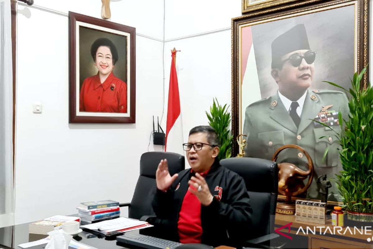 Hasto: Calon kepala daerah dari PDIP kerja keras rebut hati rakyat