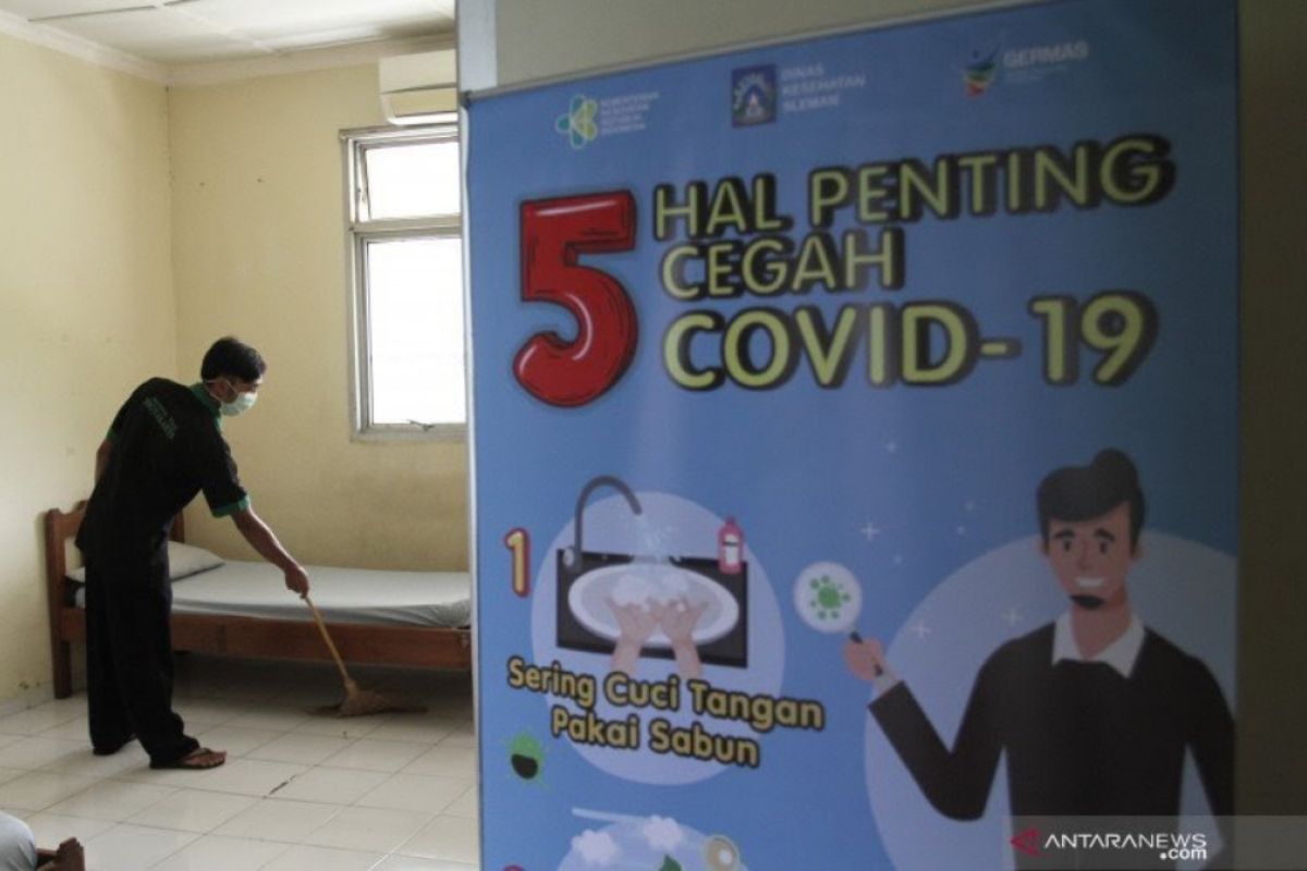 Pasien sembuh dari COVID-19 di DIY bertambah 50 orang