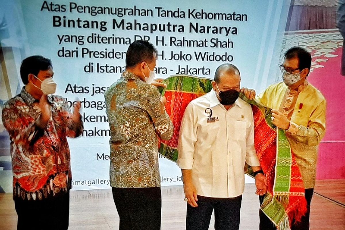 Rahmat Shah sampaikan ucapan terima kasih kepada Ketua DPD RI