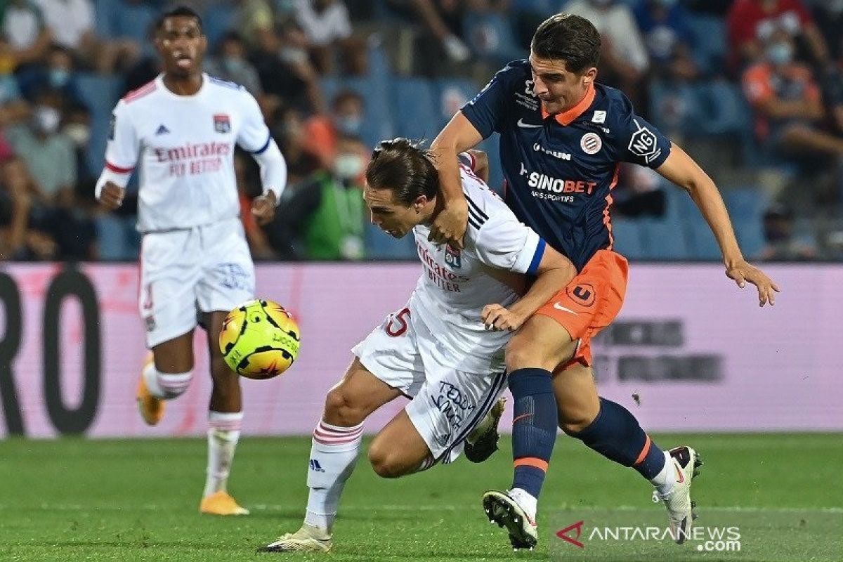 Olympique Lyon kalah 1-2 di markas Montpellier