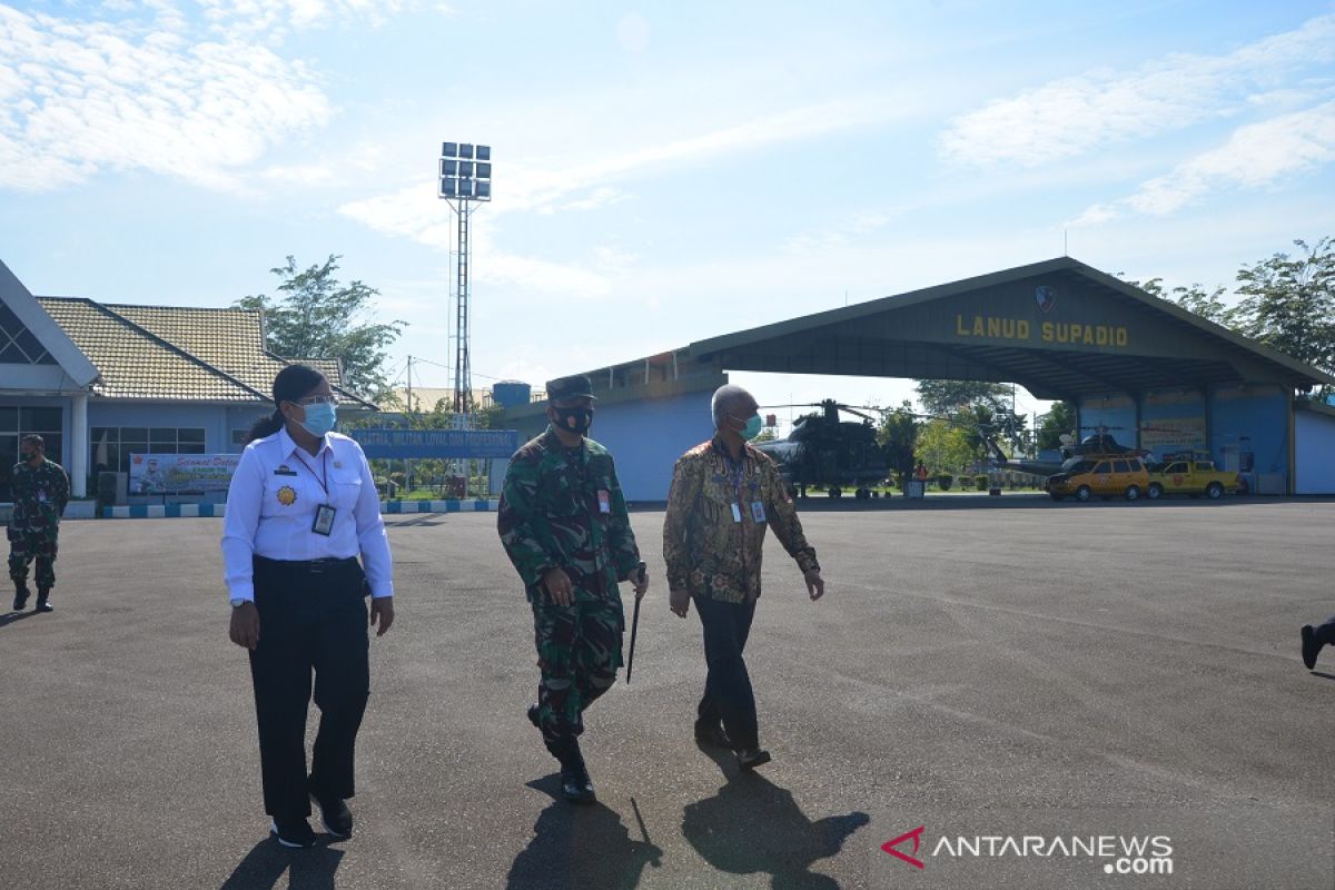 Pangkalan TNI AU Supadio dukung Kanwil Hukum dan HAM Kalbar