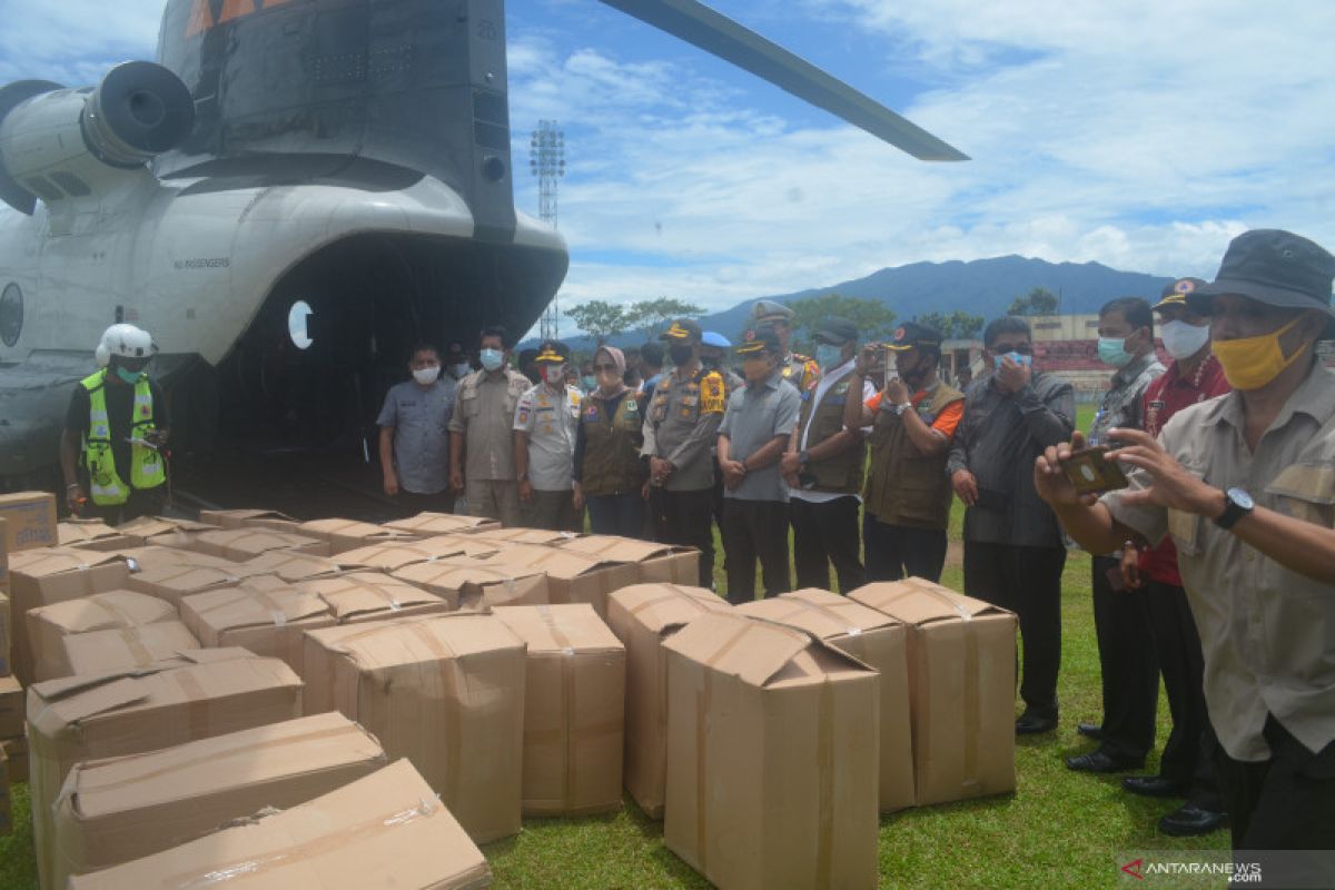 BNPB Pusat bantu ribuan APD untuk tangani COVID-19 di Agam