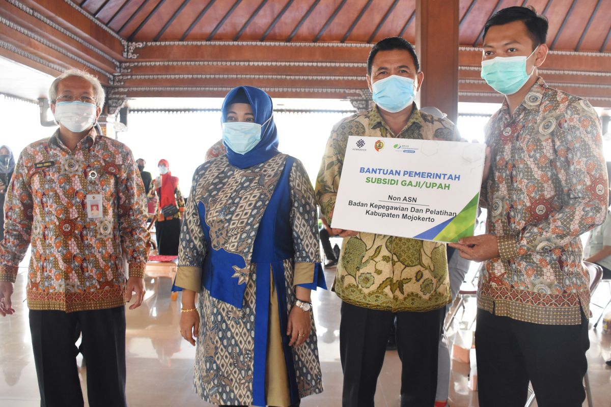 57.325 pekerja di Mojokerto terima bantuan subsidi upah