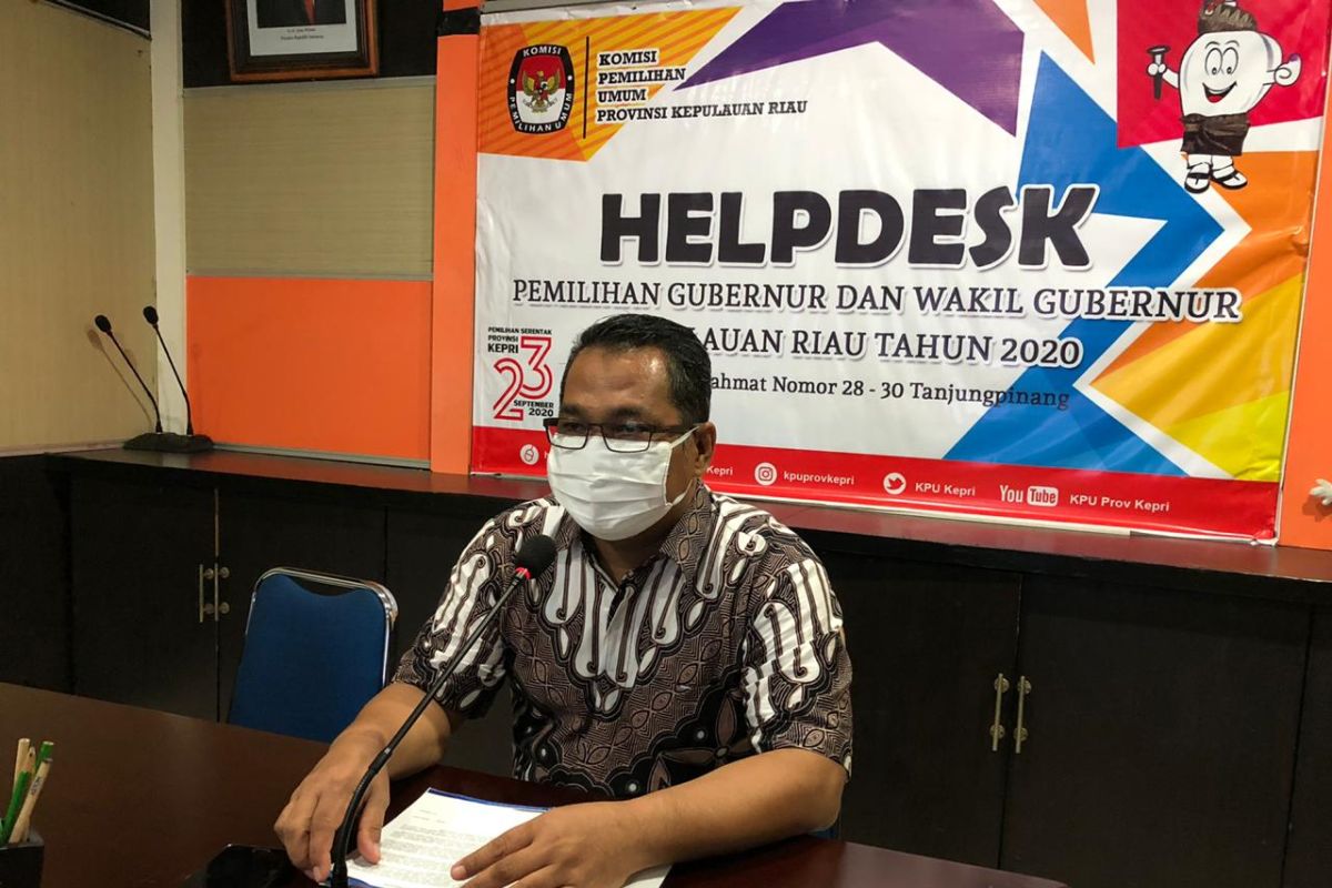 KPU Kepri: Peserta kampanye terbuka maksimal 100 orang