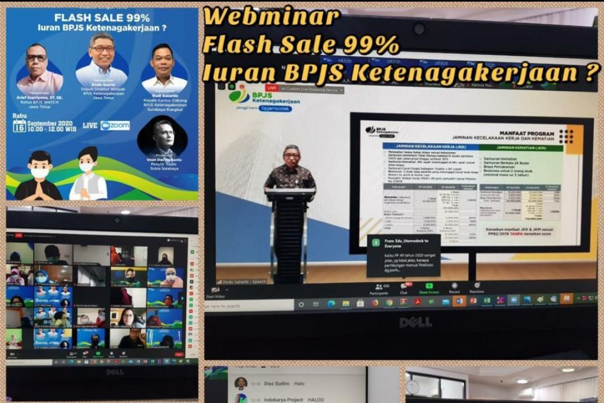 BPJAMSOSTEK Rungkut Surabaya berikan relaksasi iuran kepada peserta