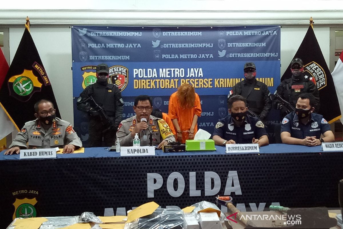 Polisi gelar rekonstruksi kasus pembunuhan dan mutilasi di Kalibata City