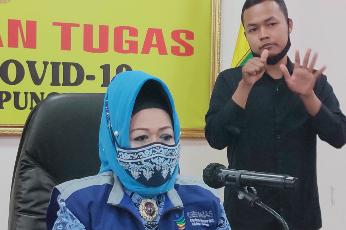 Pasien positif COVID-19 dan selesai isolasi di Lampung bertambah 21