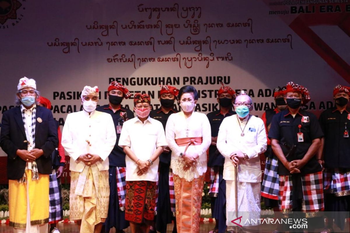 Gubernur Bali minta lembaga di MDA perkuat desa adat