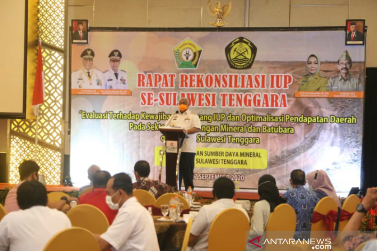 Gubernur Sulawesi Tenggara berharap pemegang IUP berkontribusi bagi PAD