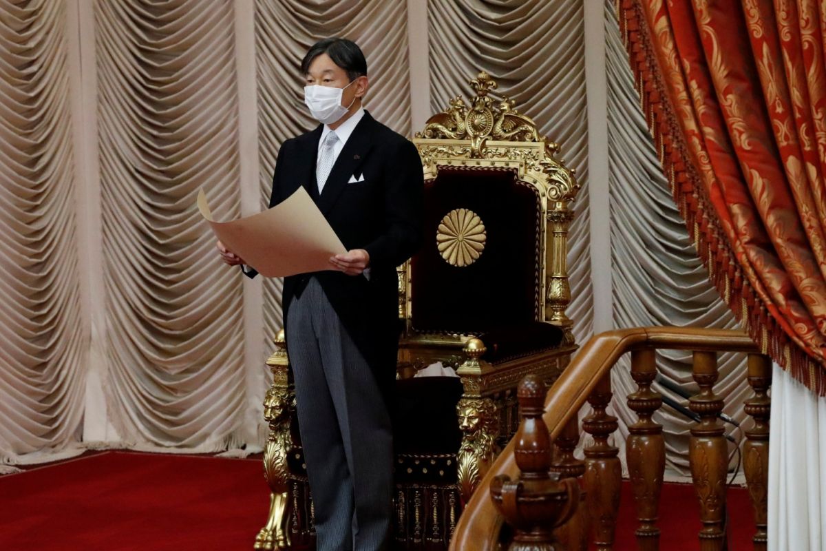 Kaisar Naruhito khawatir Olimpiade Tokyo bisa sebarkan covid