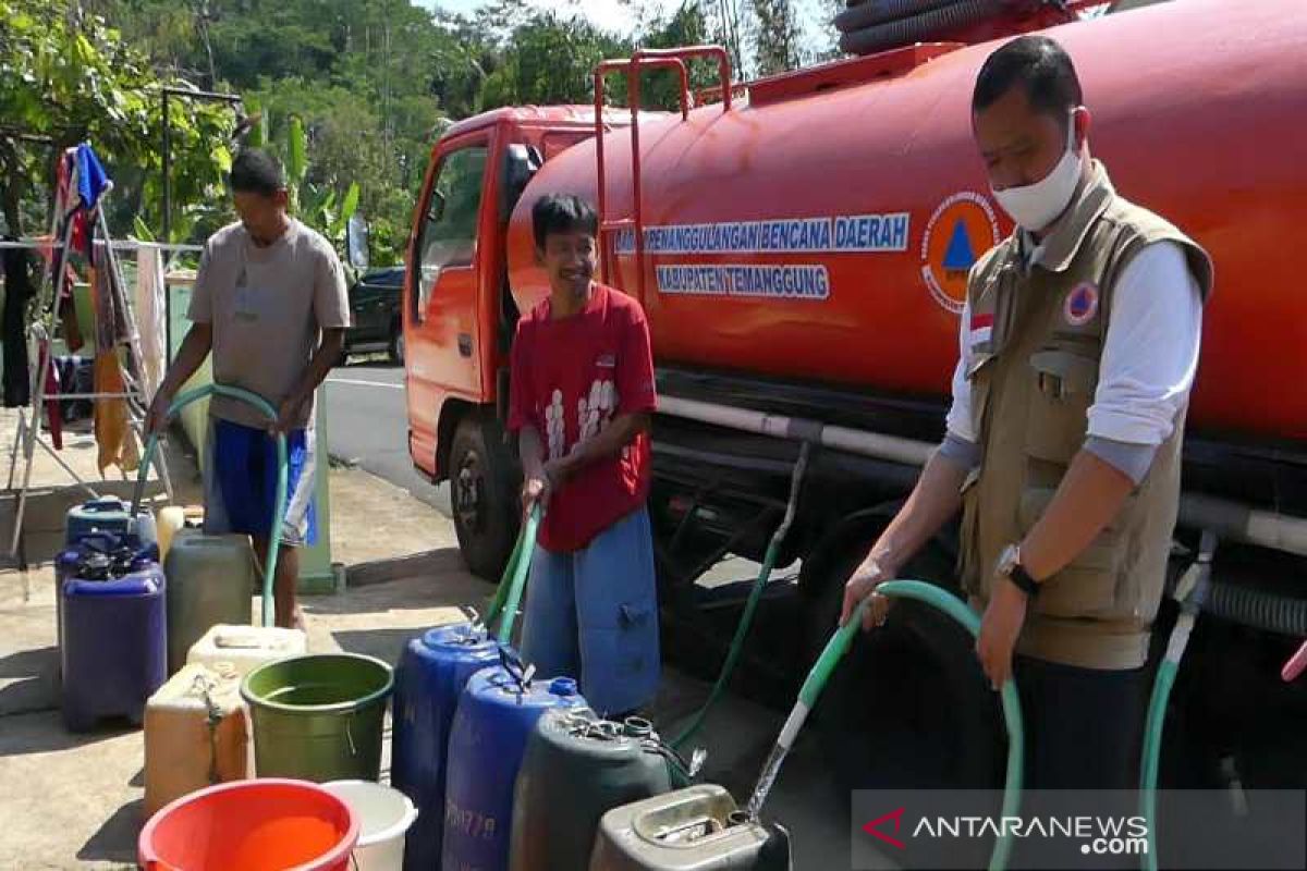 Kekeringan, lima kecamatan di Temanggung butuh air bersih