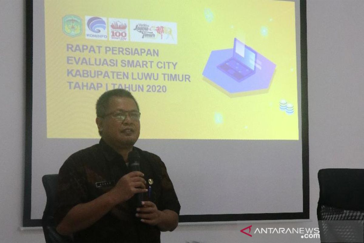 Diskominfo Lutim bahas persiapan evaluasi Smart City