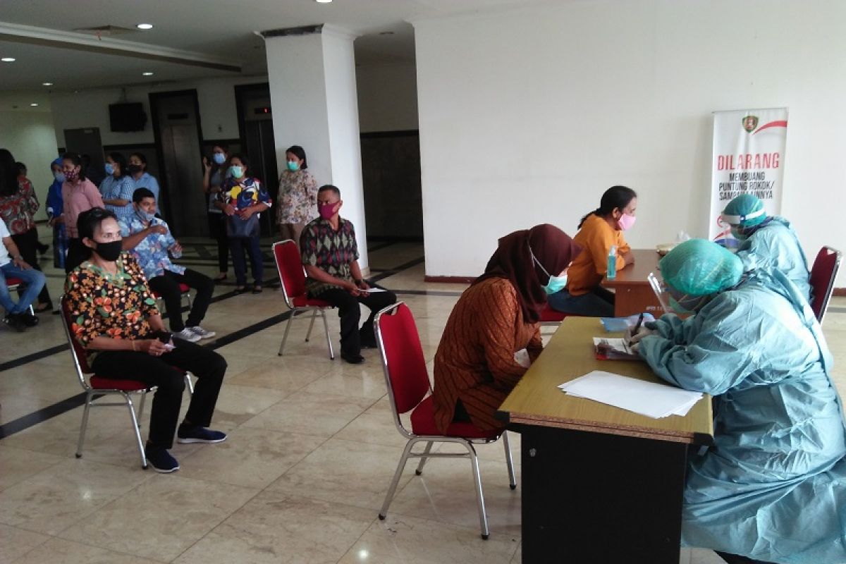 Tes usap tahap pertama di DPRD Maluku melebihi target
