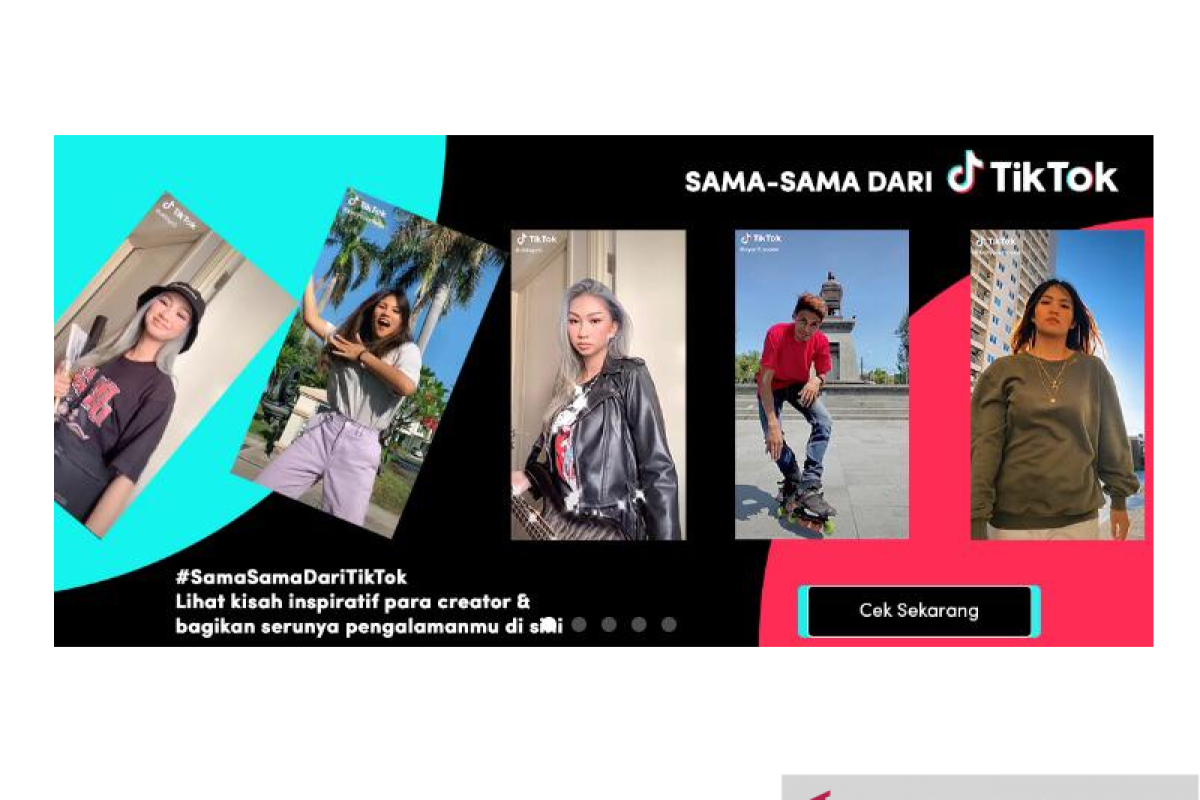 TikTok apresiasi kreator untuk rayakan tiga tahun di Indonesia