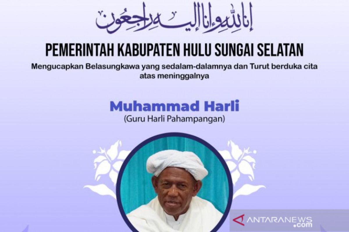 Guru Harli Pahampangan, sosok ulama kharismatis bertutur lembut tutup usia