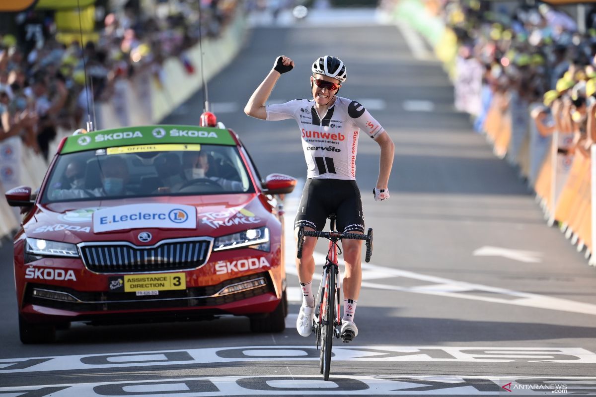 Tour de France: Kragh Andersen rebut kemenangan kedua setelah juarai etape ke-19