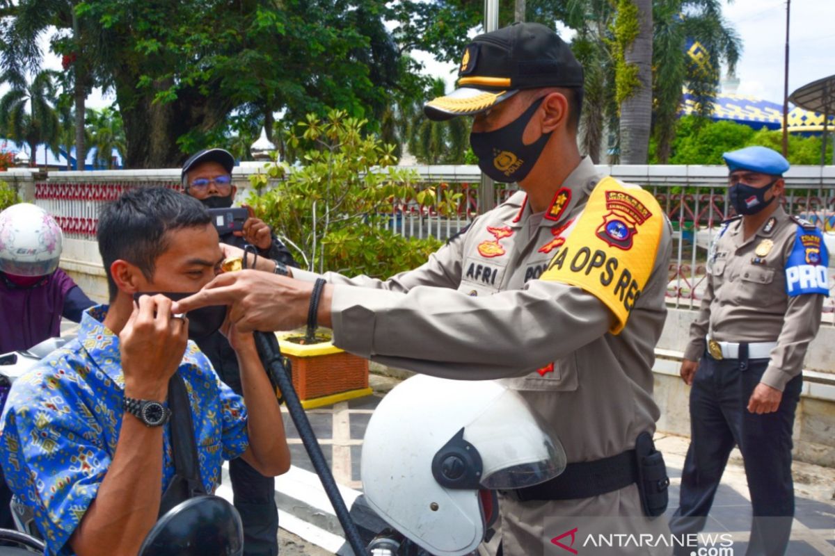 Polres HSU gencarkan operasi yustisi tekan penyebaran COVID-19 jelang Pilkada