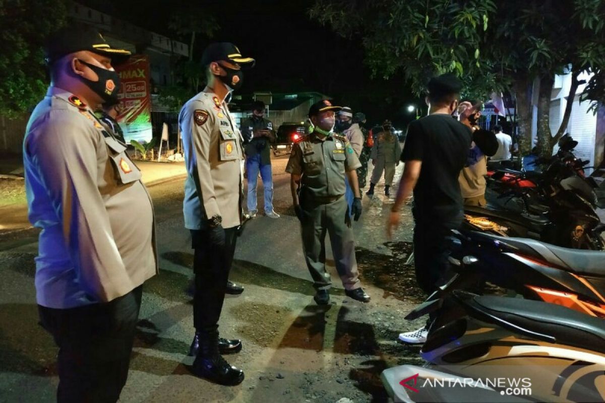 Kapolres dan Dandim pimpin operasi penegakan protokol kesehatan