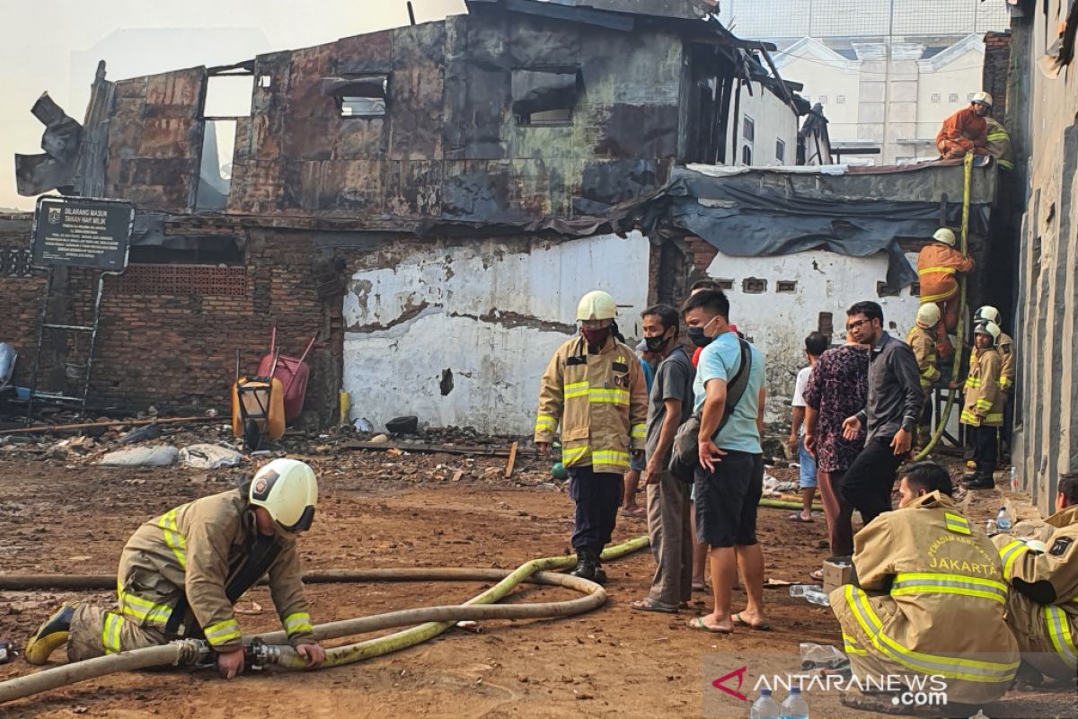 Camat Senen sebut korban kebakaran di Bungur 40 kepala keluarga