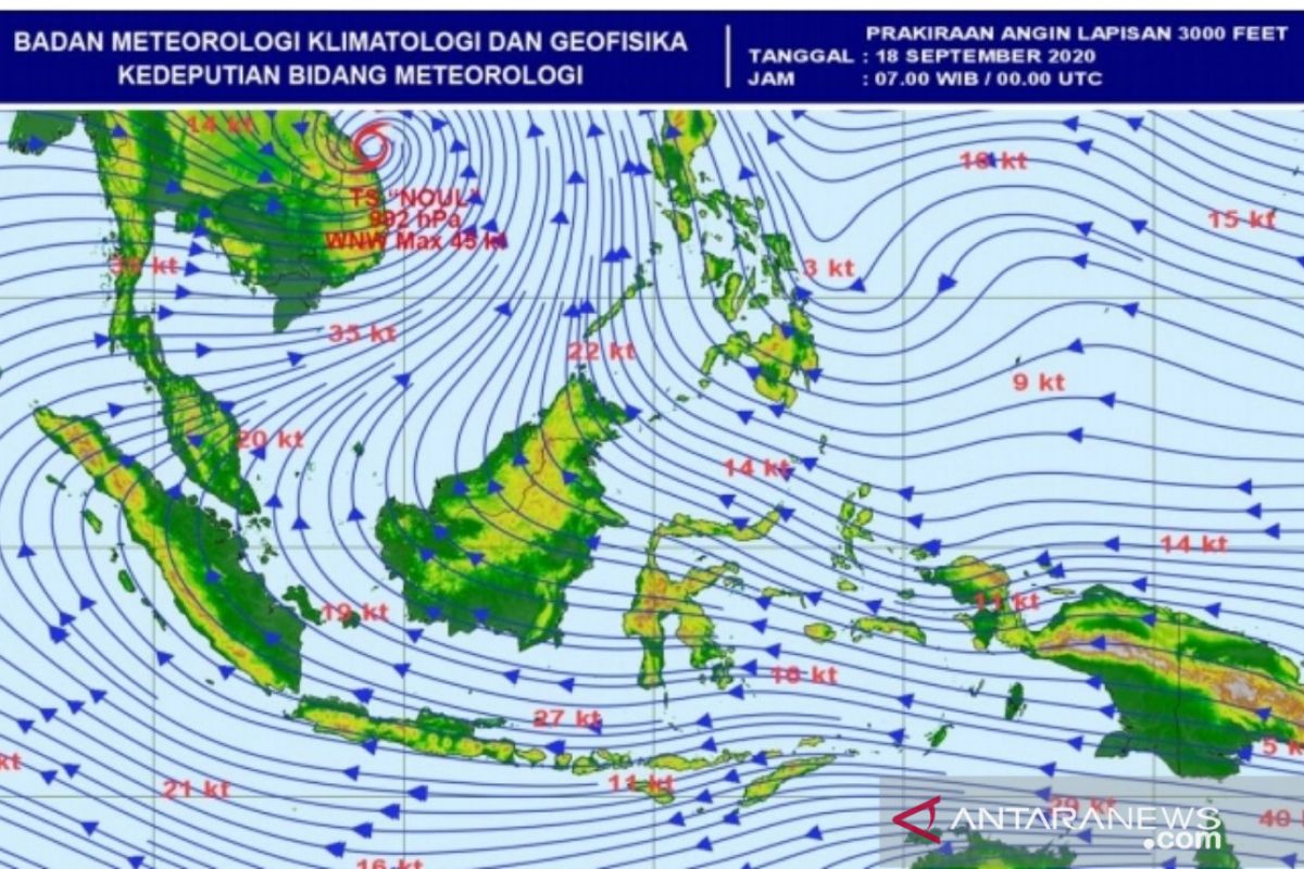 BMKG: potensi hujan lebat ancam sejumlah wilayah di Aceh