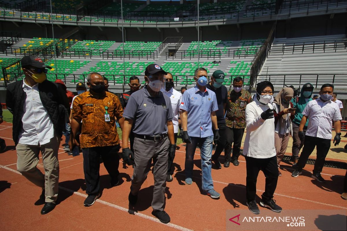 Menpora tinjau kesiapan Stadion Gelora Bung Tomo Surabaya