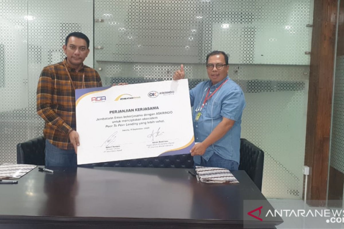 Askrindo gandeng Fintech Jembatan Emas sasar asuransi kredit