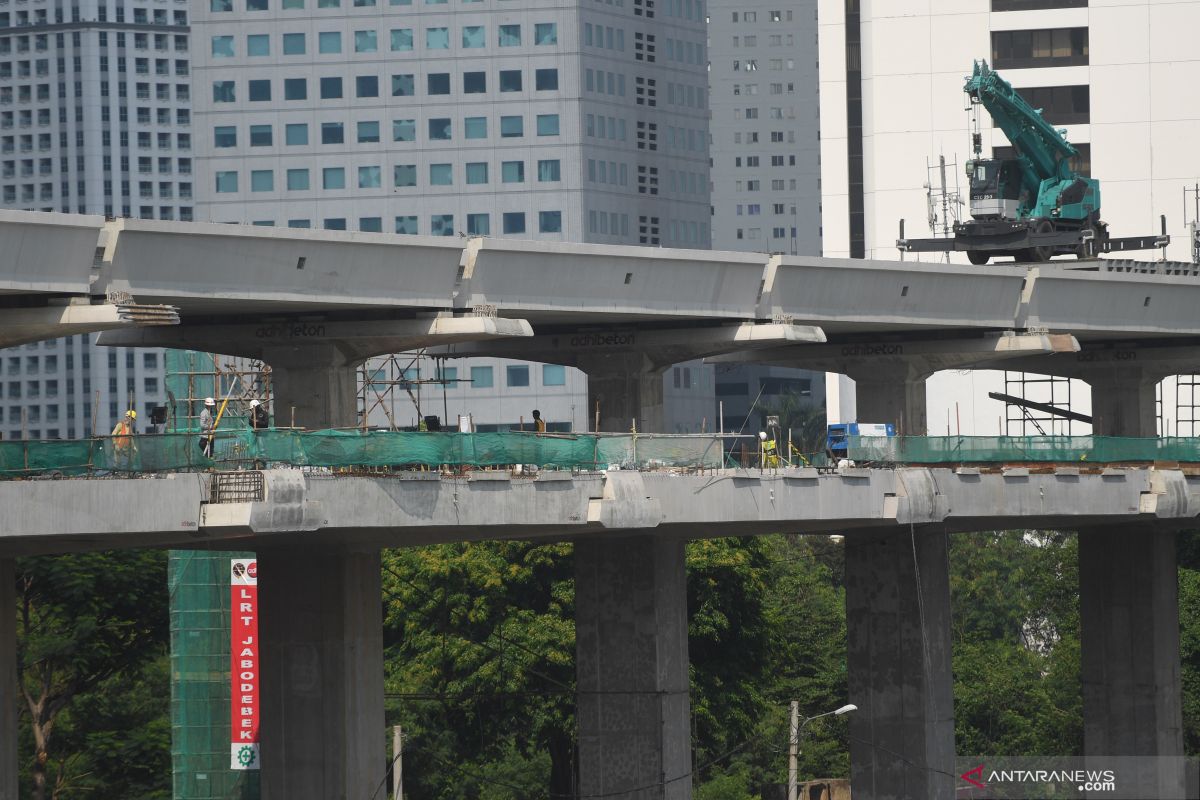 Greater Jakarta LRT project 77 percent complete