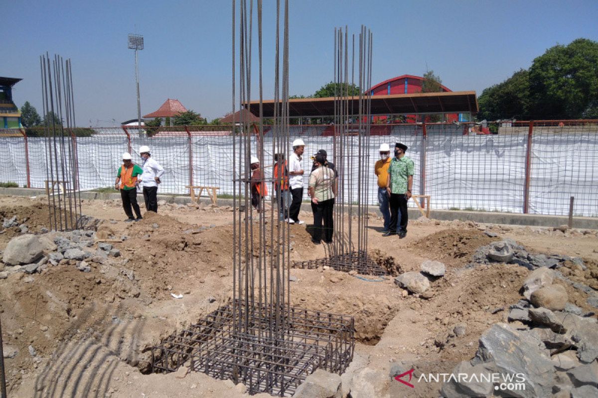 DPRD Kudus awasi kualitas pembangunan Stadion Wergu Wetan