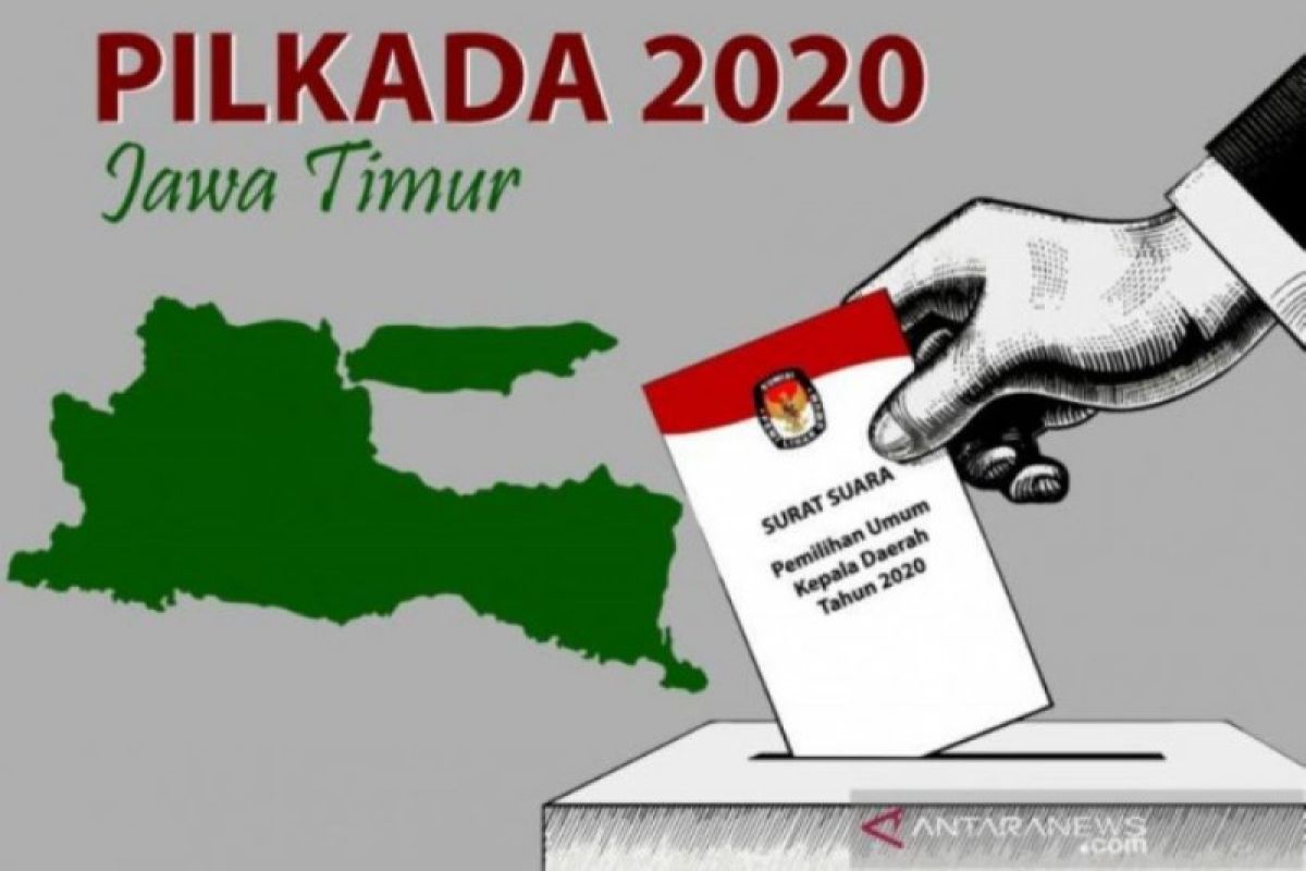 KPU Jatim evaluasi penerapan protokol kesehatan Pilkada 2020