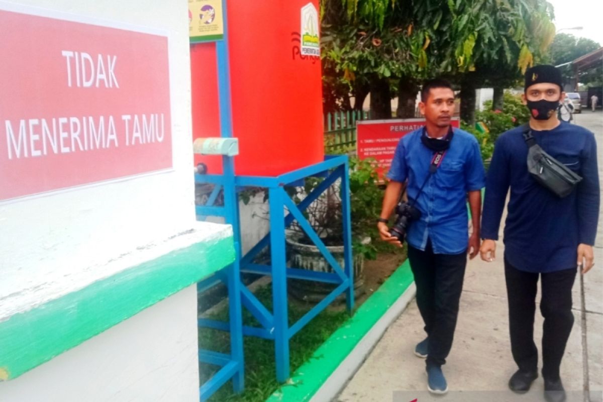 Tunggu hasil swab, Pendapa Bupati Aceh Barat tidak menerima kunjungan tamu