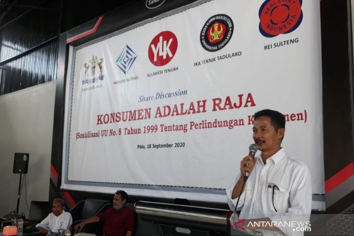 REI Sulteng target bangun 3000 unit  rumah 2021