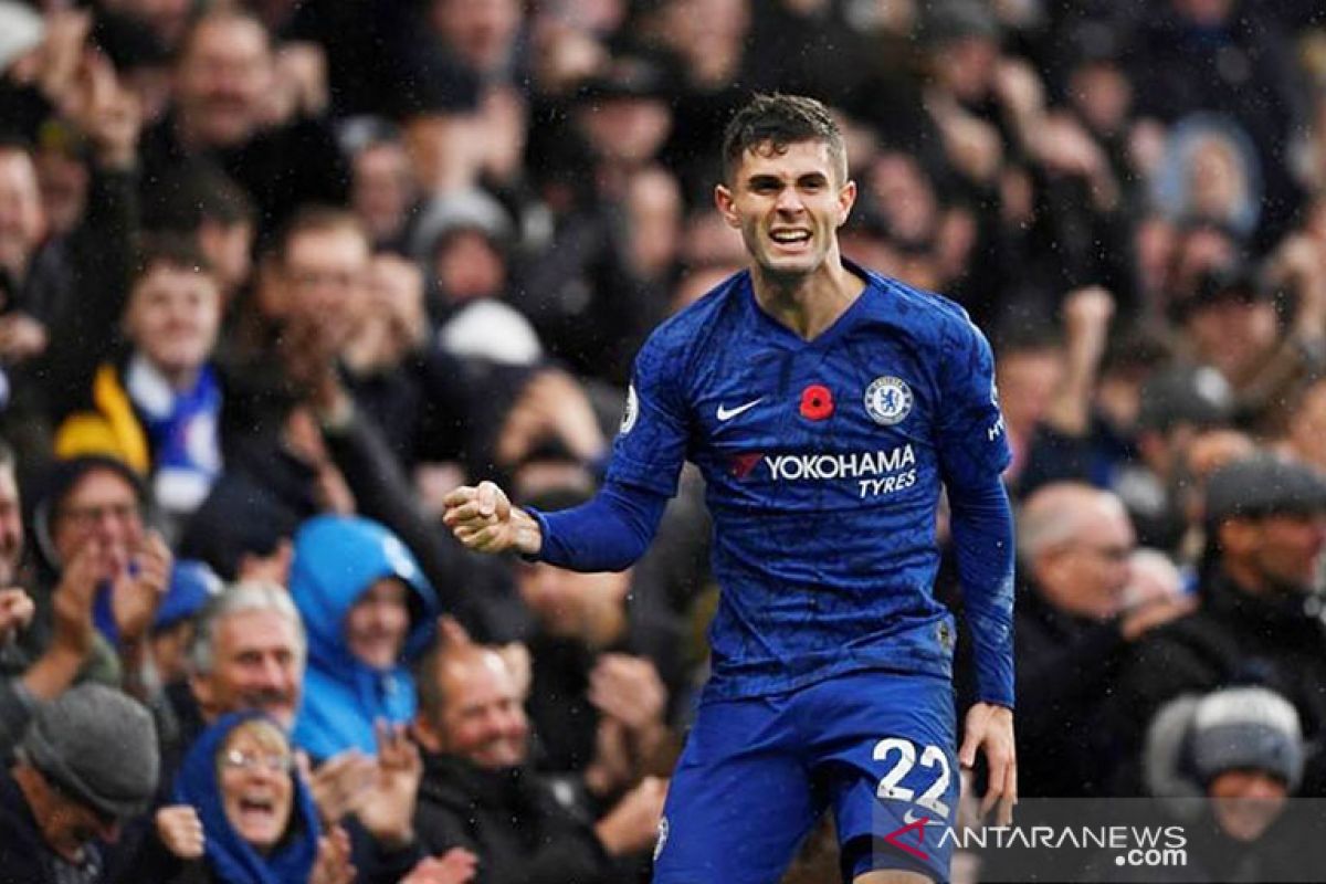 Liga Inggris: Lampard pastikan Pulisic absen lawan Liverpool