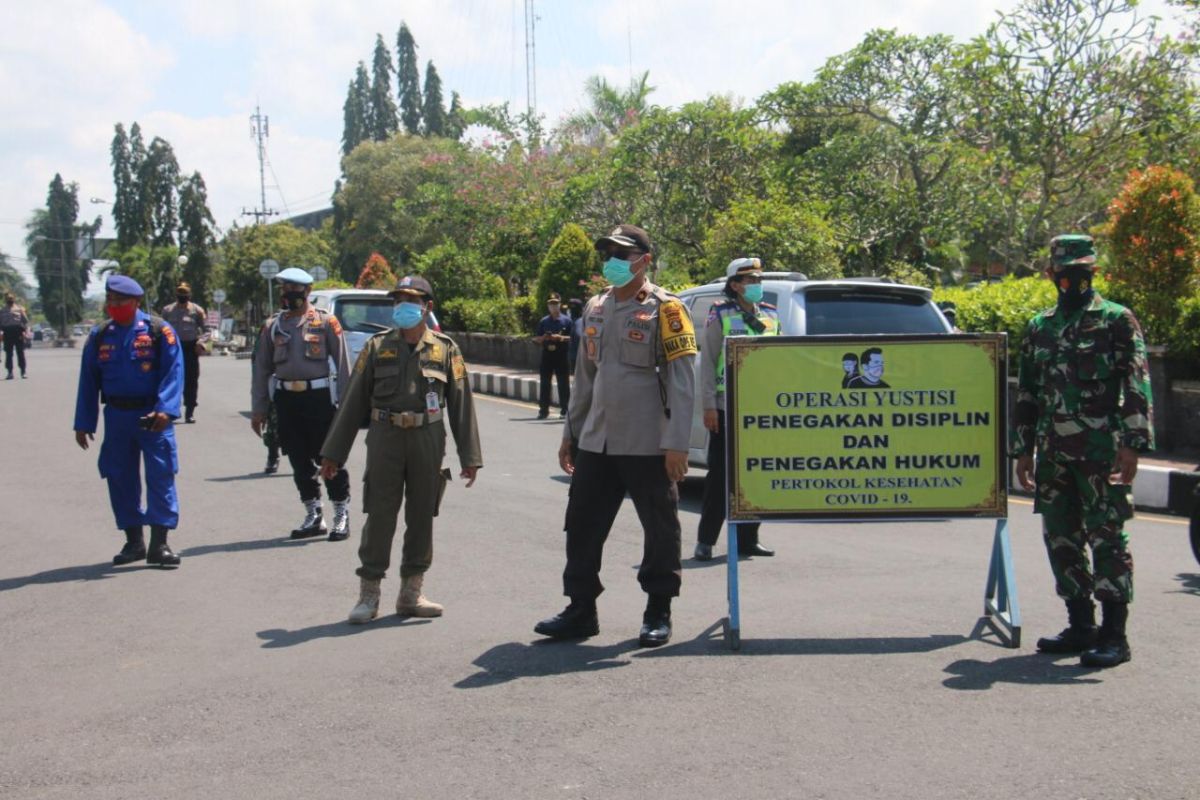 Di Bali, Operasi Yustisi tindak 3.051 pelanggar protokol kesehatan