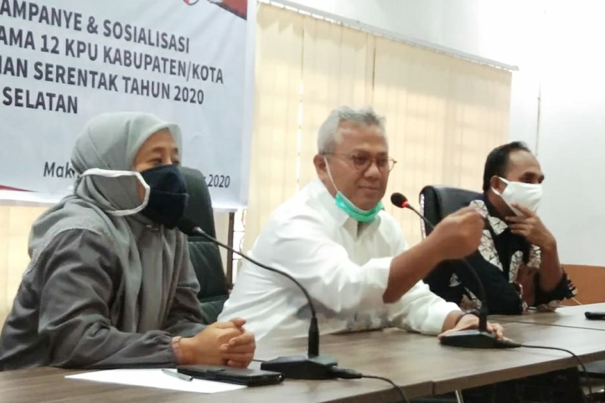 Setelah dampingi Arief Budiman, Ketua KPU Sulsel positif COVID-19