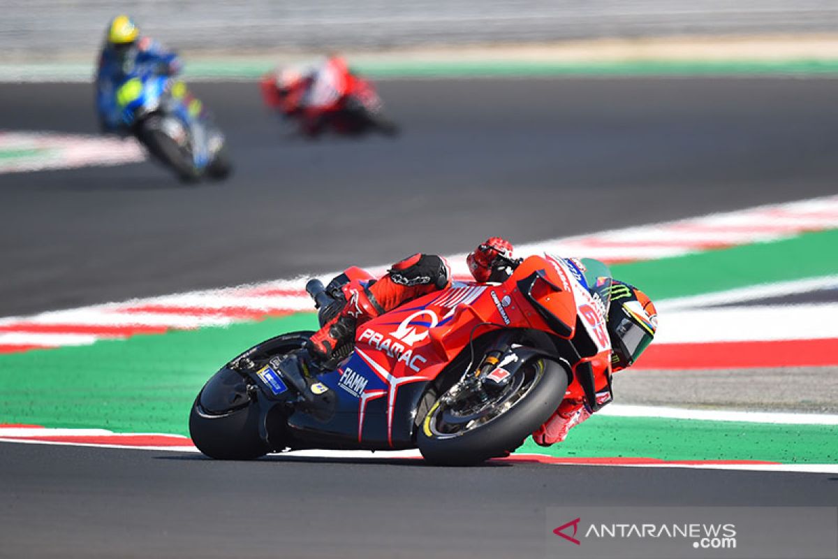 MotoGP: Bagnaia pecahkan rekor Misano untuk puncaki sesi latihan ketiga