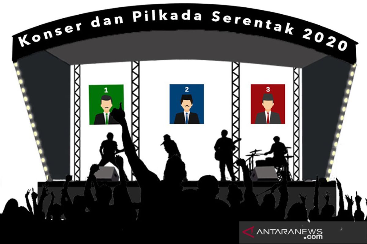 Konser musik dan Pilkada 2020